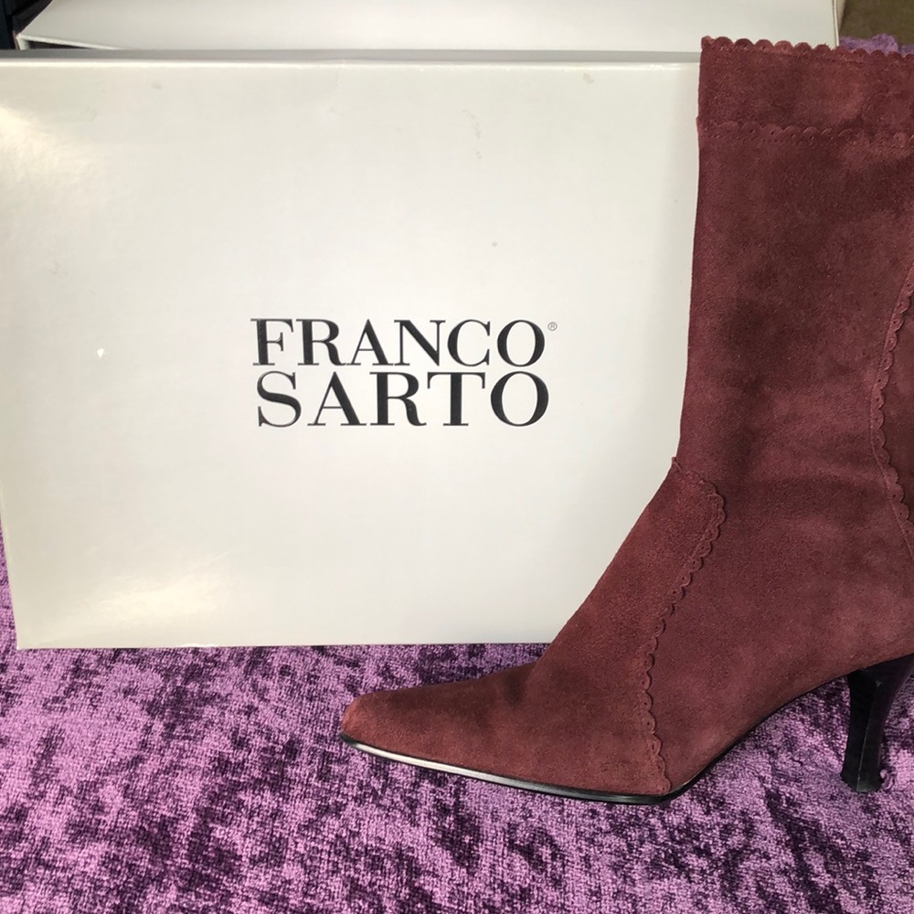 Purple boots